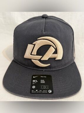 Nike NFL Los Angeles Rams Football Adjustable Cap NF5706F95-CSN Adult Unisex M/L